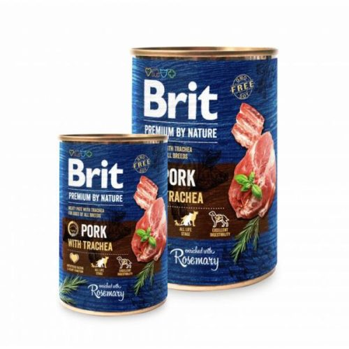 Brit Prémium Adult Pate Sertés Légcsővel 800g Kutyakonzerv