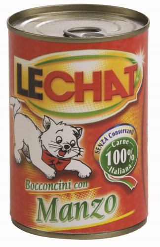 LeChat 400g Marhahúsos konzerv felnőtt macskák részére