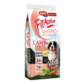   Panzi FitActive Originals 15kg Puppy&Junior LARGE BREED Hypoallergenic Bárány&Tavaszi zöldségek