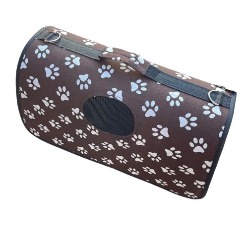 Kisállat hordozó - KÖZEPES - kb. 40x25x23cm - különböző mintákkal