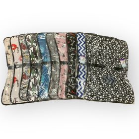   Kisállat hordozó - NAGY - kb. 50x28x23cm - különböző mintákkal