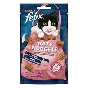 Félix Tasty Nuggets 50g Lazac + Pisztráng