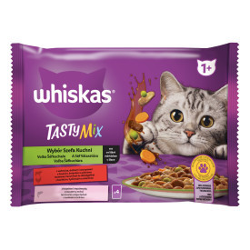 Whiskas 4x85g Tasty Mix Séf választása mártásban DC22F