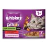 Whiskas 4x85g Tasty Mix Séf választása mártásban DC22F