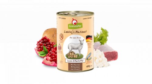 GranataPet Liebling's Mahlzeit Bárány és Burgonya konzerv 400g