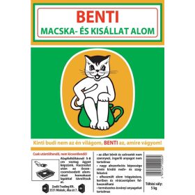 BENTI 5kg csomósodó macskaalom 