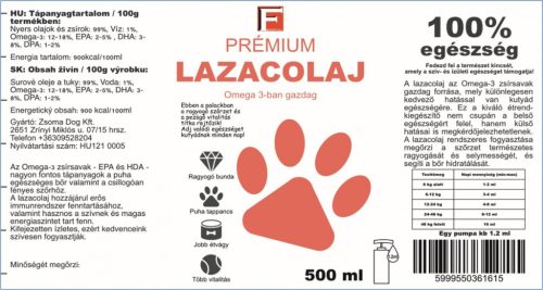 9x Feedfull Prémium lazacolaj 500ml