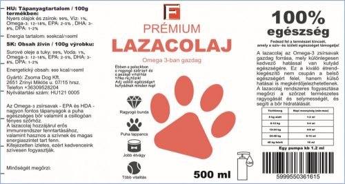 Feedfull Prémium lazacolaj 500ml