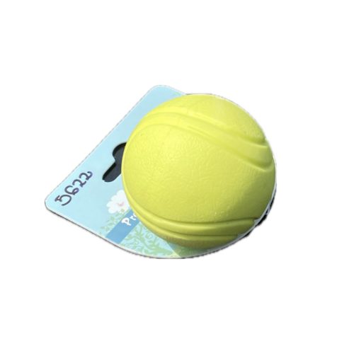 Tömör gumilabda kutyajáték - kb 6 cm - ZÖLD