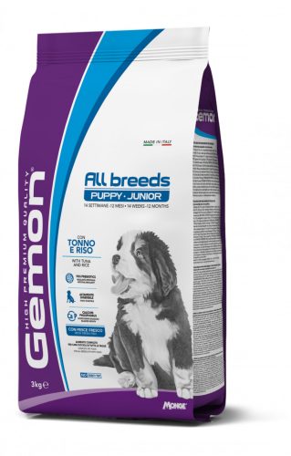 Gemon Puppy Tonhal és Rizs 3kg