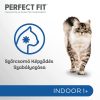 Perfect Fit 85g Indoor alutasakos macskaeledel csirkével és borsóval mártásban