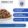 Perfect Fit 85g Indoor alutasakos macskaeledel csirkével és borsóval mártásban