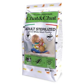 Cat&Cat 14kg Steril Szárnyas Száraz Macskatáp