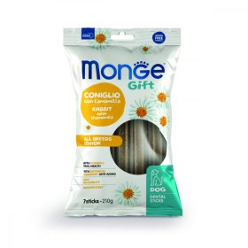   Monge Gift All Breeds SENIOR - Nyúl és kamilla 210g jutalomfalat kutyáknak