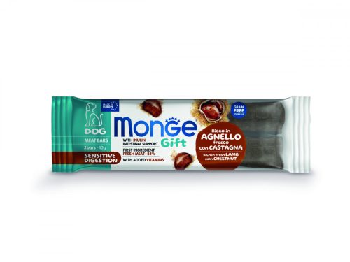 Monge Gift Érzékeny emésztés - Bárány és gesztenye 40g jutalomfalat kutyáknak