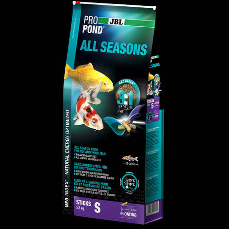 JBL ProPond 3in1 All Seasons Small - egész évszakos eledel Koi és tavihalak részére 5,8kg/ 32liter