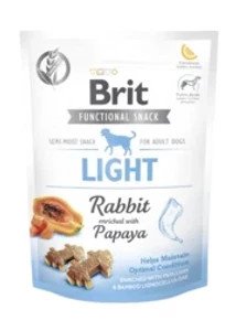 Brit Care Functional Snack 150g Light Nyúllal és papajával