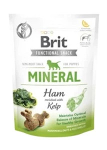 Brit Care Functional Snack 150g Mineral Sonkával és hínárral kölyök kutyáknak