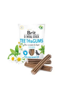 Brit Dental Stick 251g (7db) Teeth & Gums Kamillával és zsályával