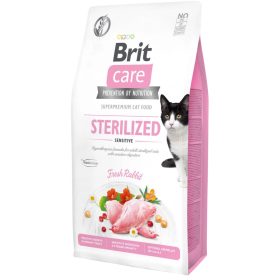 Brit Care Cat 7kg Gabonamentes Sterilised - Sensitive Rabbit