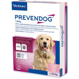 Virbac Prevendog nyakörv nagy testű kutyáknak 75cm (2db)