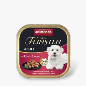   Animonda Vom Feinsten Adult Marha és Bárány Alutálcás Kutyaeledel 150g