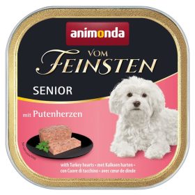   Animonda Vom Feinsten Senior Pulykaszív Alutálcás Kutyaeledel 150g