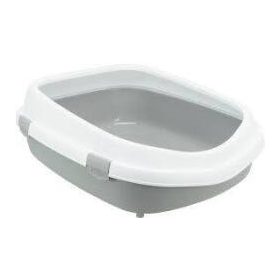   Alomtálca szürke és fehér 56x25x71cm - Trixie Primo XXL Litter Tray