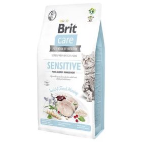  Brit Care Cat 2kg Sensitive Food Allergy Management Rovar és Friss Hering