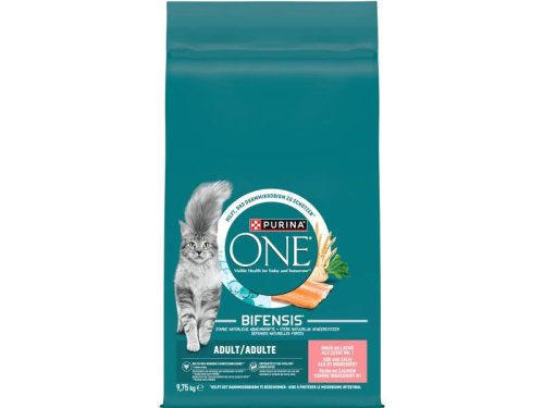 Purina One Adult Lazac Száraz macskaeledel 9,75kg