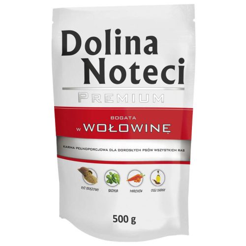 Dolina Noteci Prémium 500g Marha Kutya alutasakos