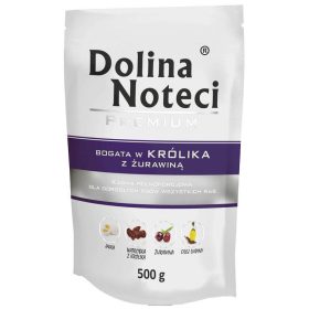   Dolina Noteci Prémium 500g Nyúl és Áfonya Kutya alutasakos