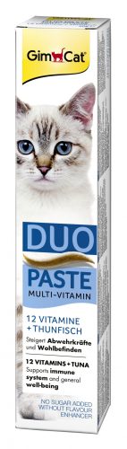 Gimcat paszta Duo Multivitamin Tonhal 50g