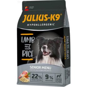   JULIUS-K9 HighPremium 3kg Senior/Light Hypoallergenic Bárány és Rizs