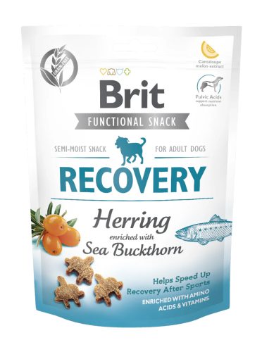 Brit Care Functional Snack 150g Recovery Heringgel és Homoktövissel