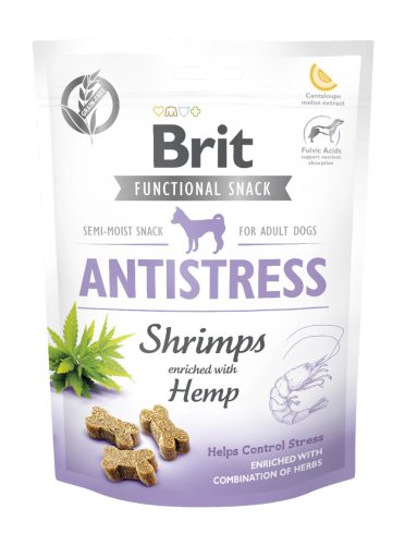 Brit Care Functional Snack 150g Antistress Garnélával és kenderrel