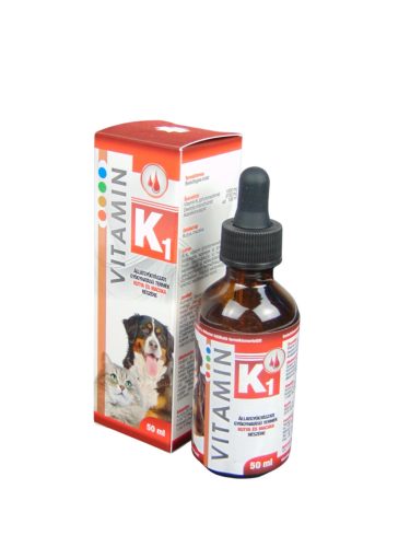 K1 Vitamin oldat kutyáknak és macskáknak 50ml