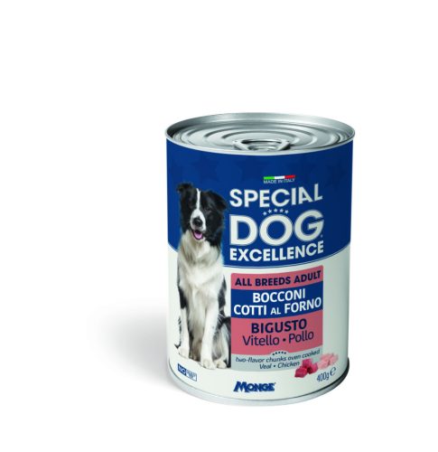 Special Dog Excellence 400g konzerv Borjú-Csirke