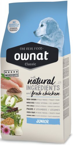 Ownat Dog Classic 12kg Junior Csirke