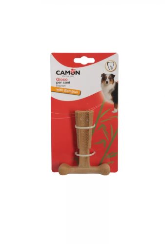 Camon Fogtisztítós bambusz kutyajáték S 10cm
