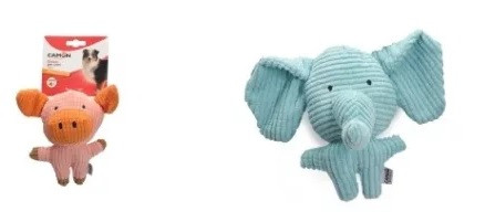 Camon Sípoló poliészter játék malac/elefánt 18cm