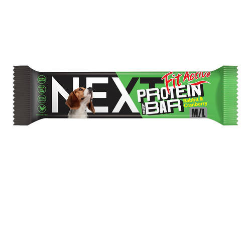 FitActiveNEXT Protein dessert Bar 55g Nyúl és vörösáfonya jutalomfalat