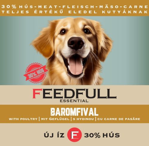 FEEDFULL Dog 1240g kutyakonzerv Baromfival