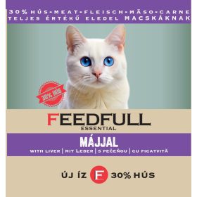 FEEDFULL Cat 415g macskakonzerv Májjal