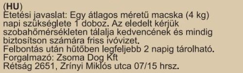 FEEDFULL Cat 415g macskakonzerv Baromfival