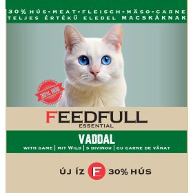 FEEDFULL Cat 415g macskakonzerv Vaddal