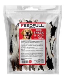   Feedfull Prémium Szárított SZŐRÖS nyúlfül 300g (FP031)