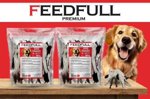 Feedfull Prémium Szárított SZŐRÖS nyúlfül 300g (FP031)