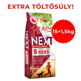   Panzi FitActive NEXT 15kg Hypoallergenic Adult FIVE REDS +10%