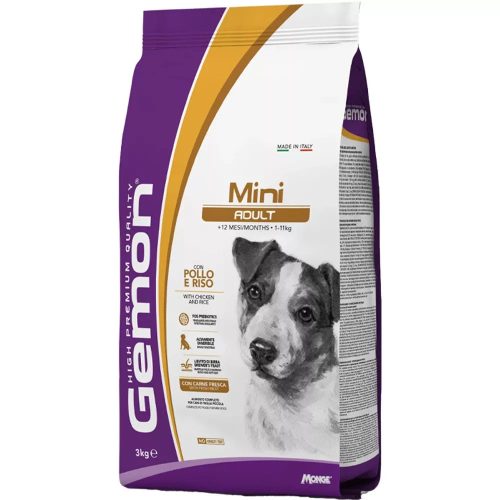 Gemon Dog Mini Adult 3kg csirke rizs